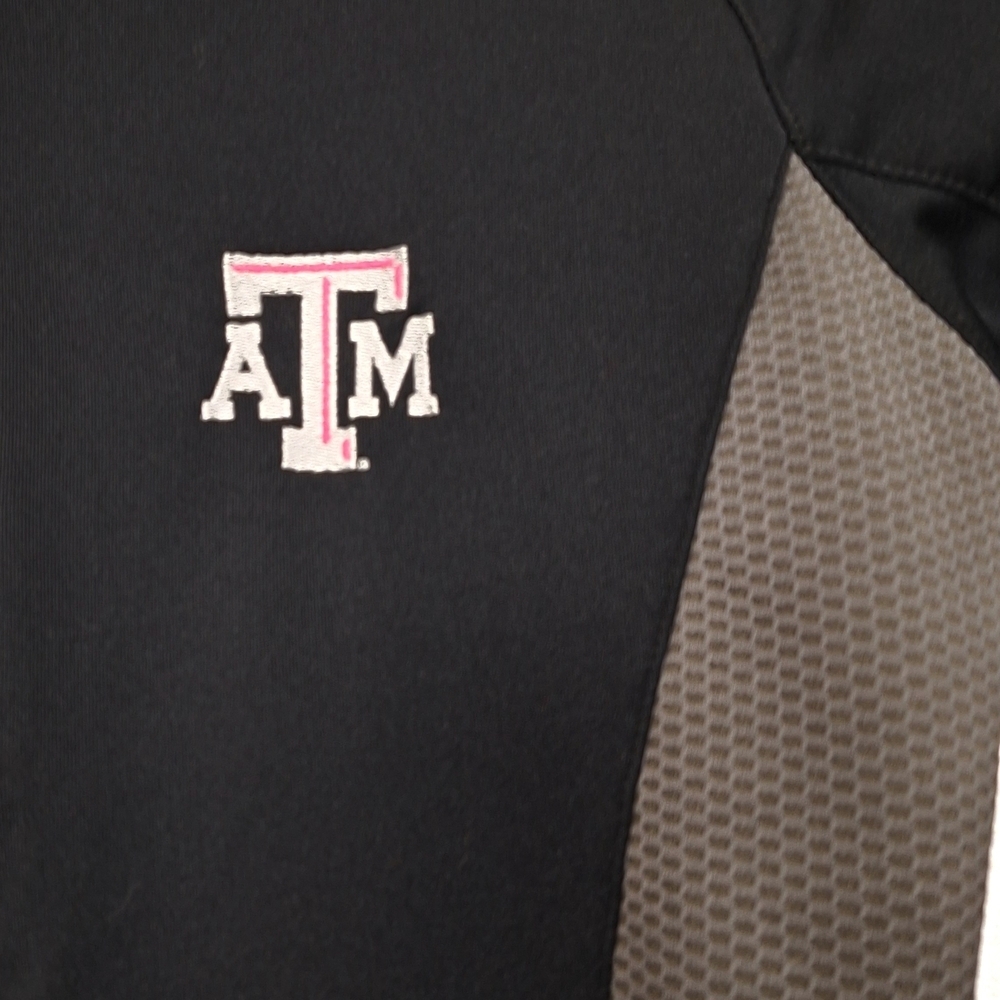 Under Armour Women’s ATM Black Gray Semi Fitted Half Zip Outdoor Jacket Size S - Picture 4 of 11
